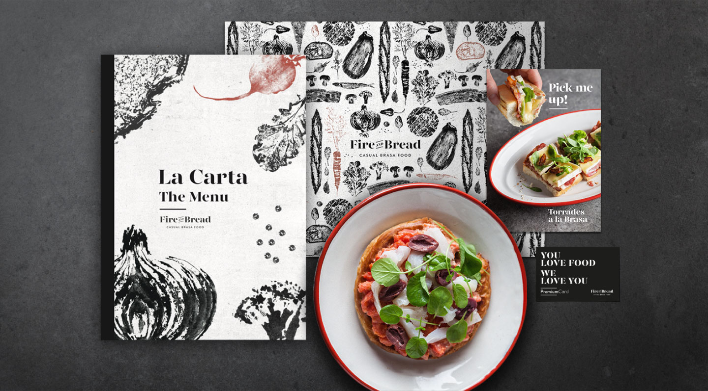 Fire&Bread – Branding – La Roca Village – Restaurante – Eat Out - Carlos Tejedor – Isabel Lopez