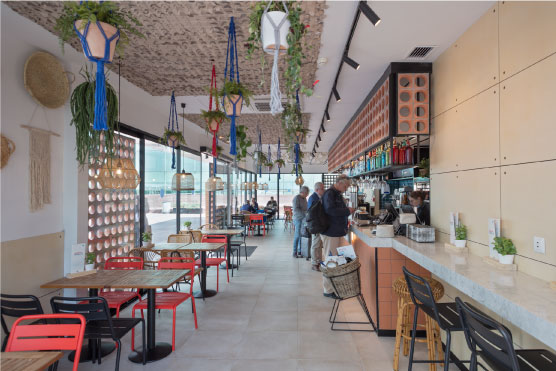 Mediterranean Terrace – Brand Hospitality for Airport