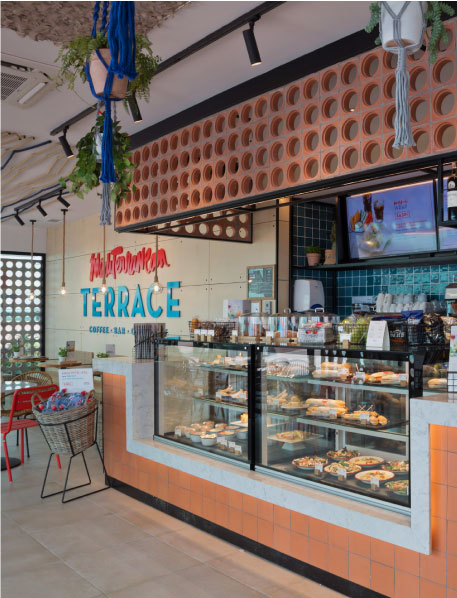 Mediterranean Terrace – Brand Hospitality for Airport