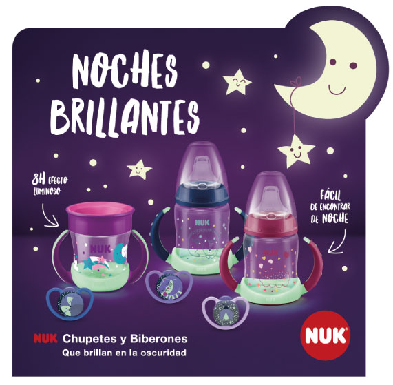 NUK - Colección chupete y biberones