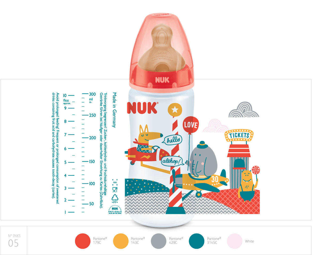 NUK Lanzamiento global para farmacias de la nueva colección Fantasy Park