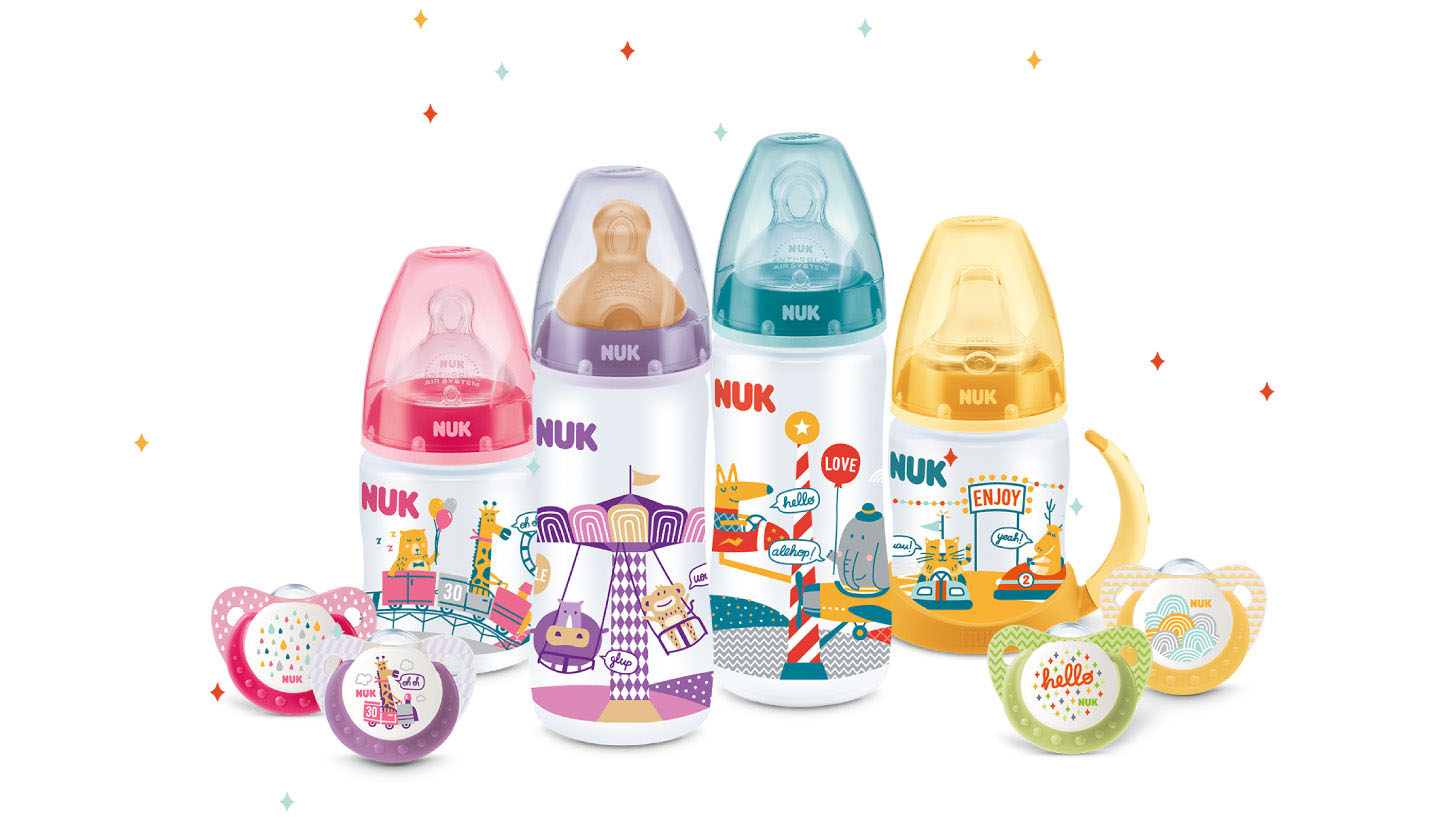 NUK Lanzamiento global para farmacias de la nueva colección Fantasy Park