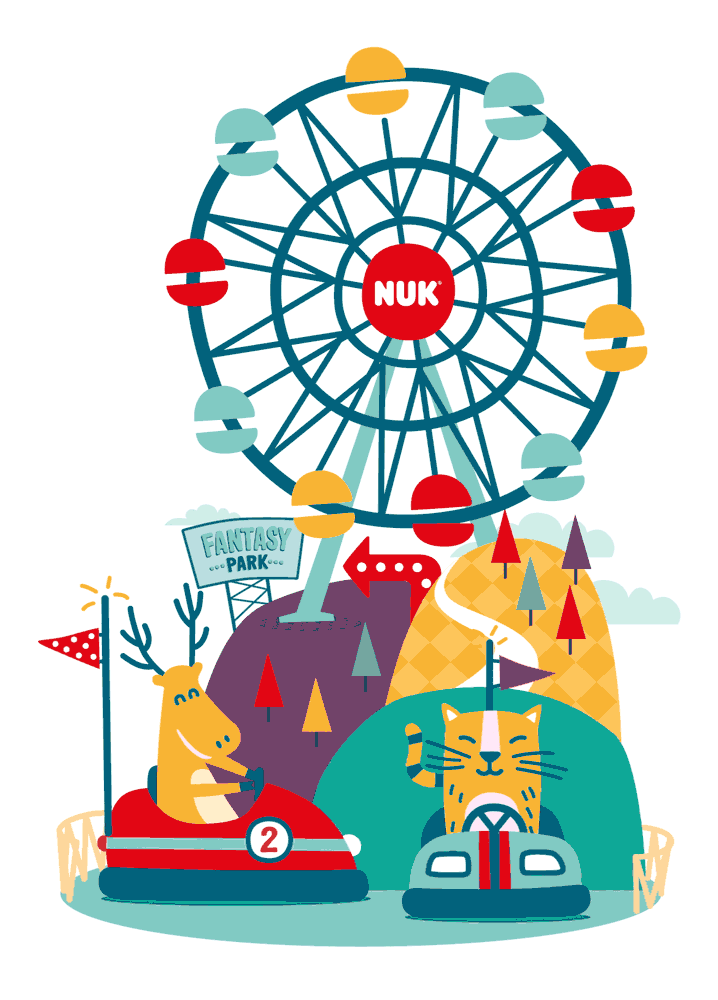 NUK Lanzamiento global para farmacias de la nueva colección Fantasy Park