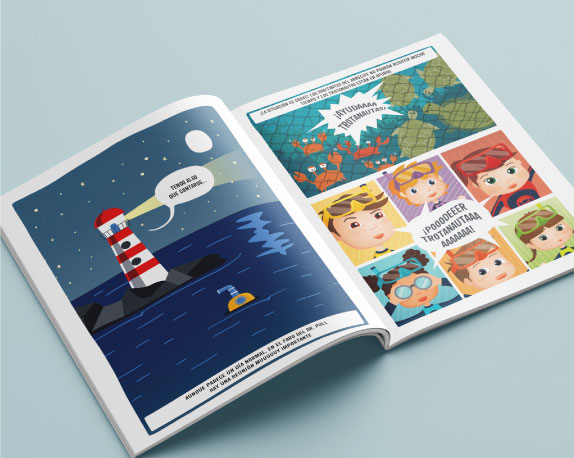 Pullmantur – Estrategia global de marca para entretenimiento en barco dirigida al target infantil.
