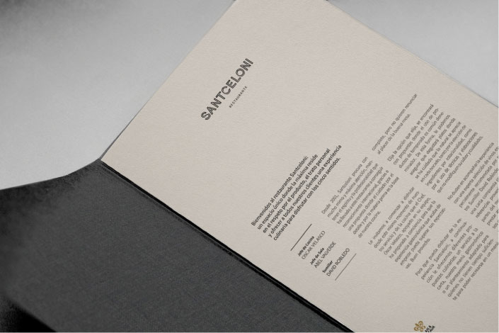 Santceloni – Rediseño identidad corporativa