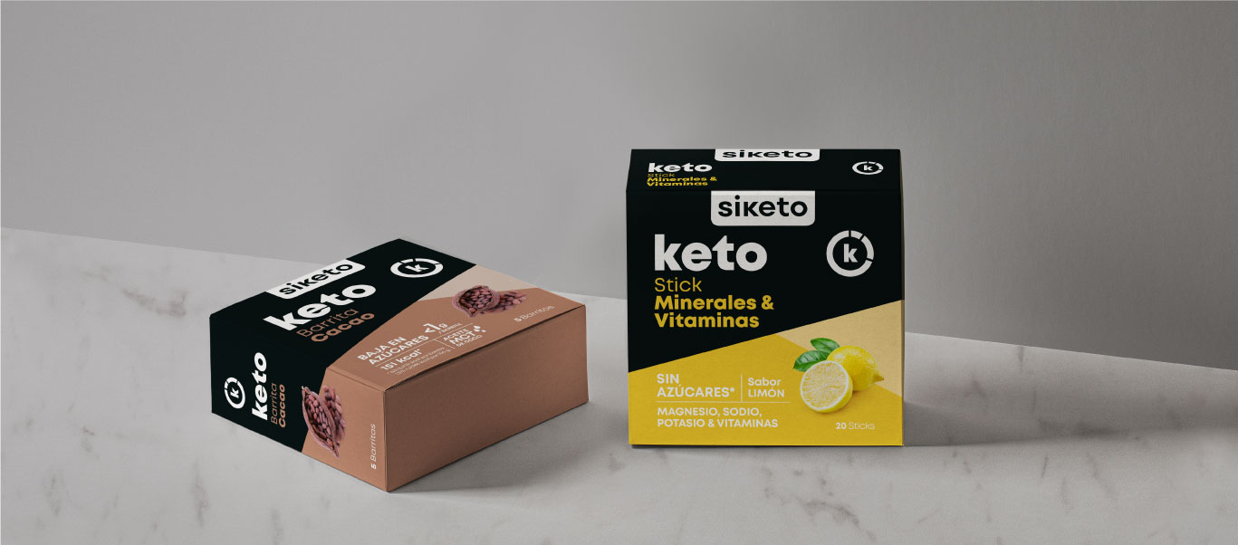 Siketo - Packaging para nueva marca